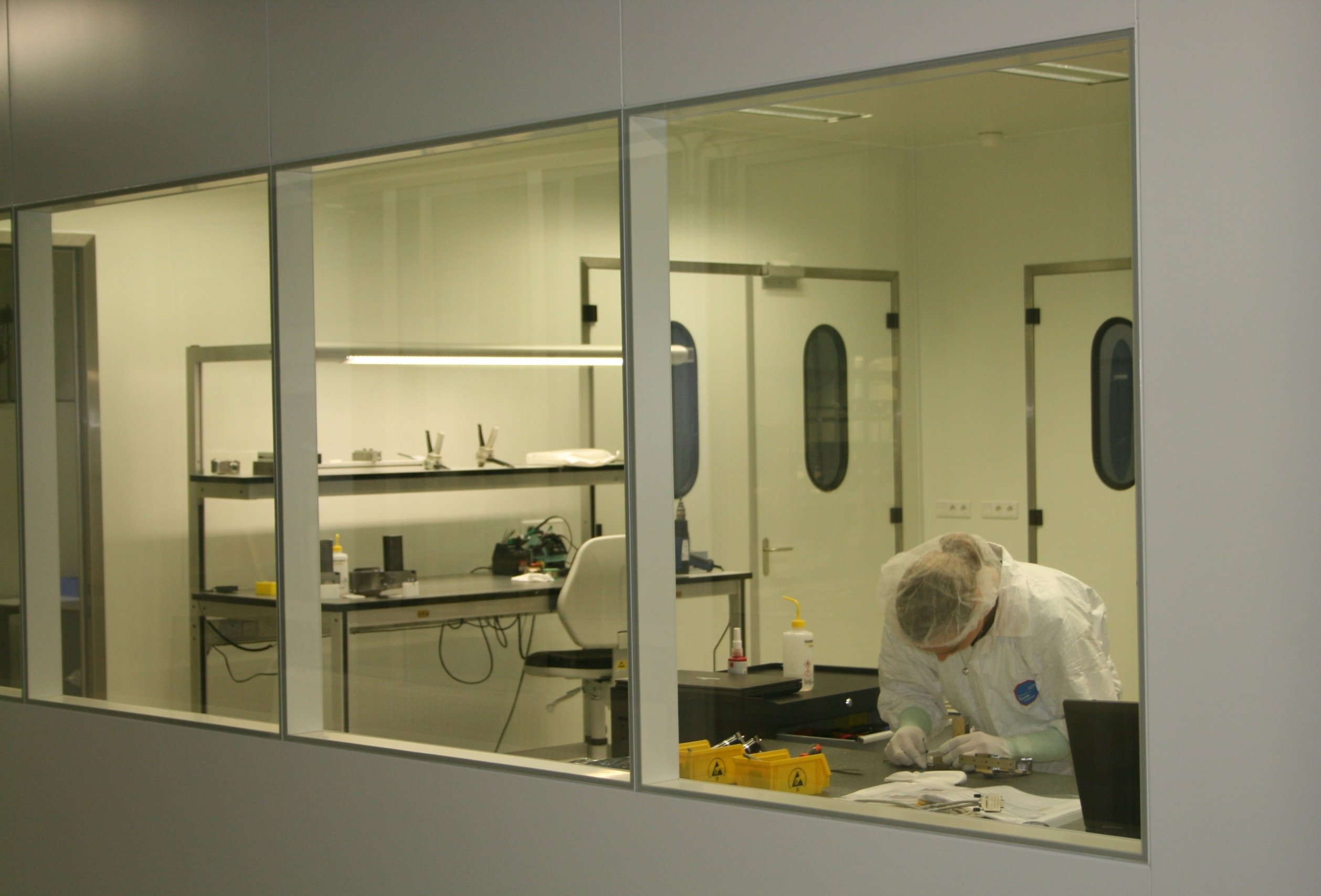 Cleanroom afwerking